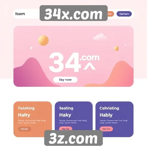 Explorando a interface de usuário do 34x.com