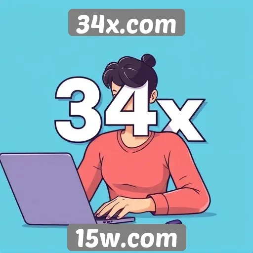 Análise da popularidade do site 34x.com